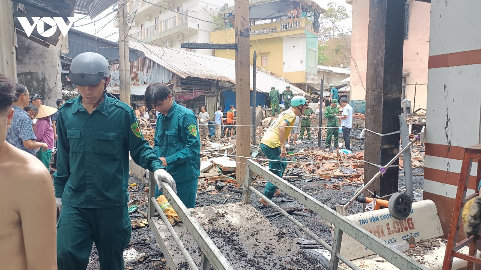 Hỏa hoạn thiêu rụi 2 căn nhà trên xã đảo Nam Du (Kiên Giang)